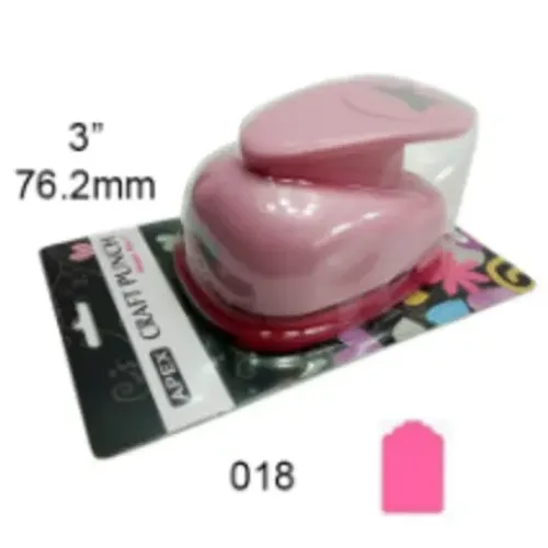 FURADOR DE PAPEL CRAFT PUNCH SHAPES SIZE 3" APEX