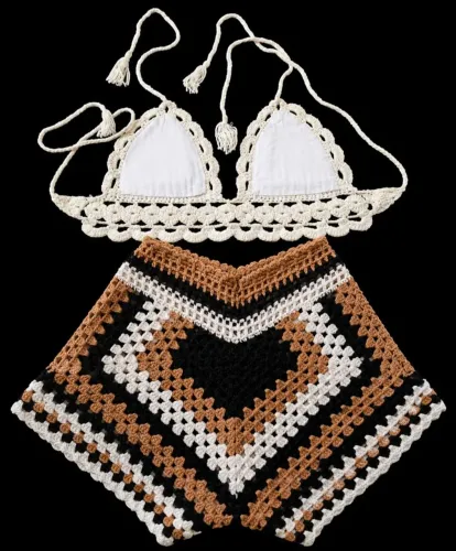 CONJUNTO DE CROCHÊ À VENDA