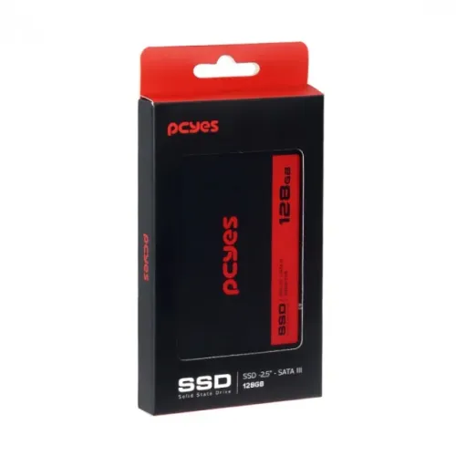Ssd Pcyes 128gb Sata Iii 2,5" Leitura 550mb/s Escrita 400mb/s Ssd25py128 *ENTREGA GRÁTIS*