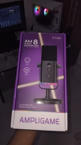 Microfone FIFINE AM8 NOVO!