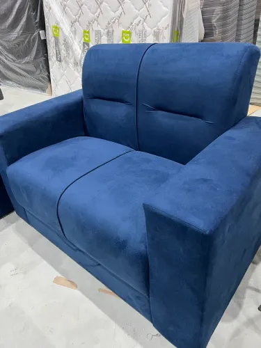 Sofá Azul 2 Lugares NOVO PROMOÇÃO 