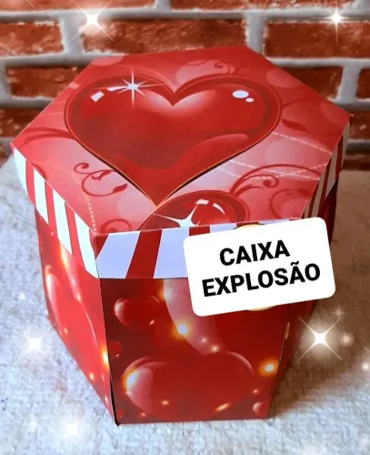 CAIXA EXPLOSÃO 