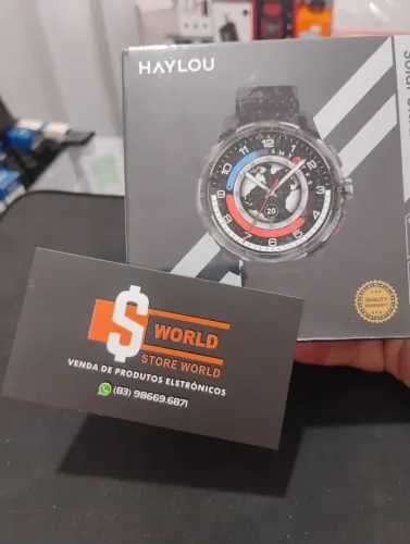 Relógio inteligente Haylou solar ultra GPS