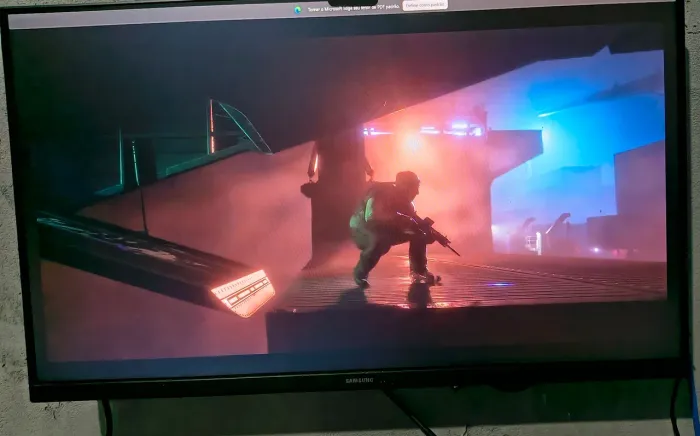 Monitor Gamer Samsung 24" FHD,100 Hz, HDMI, VGA,Preto, S3