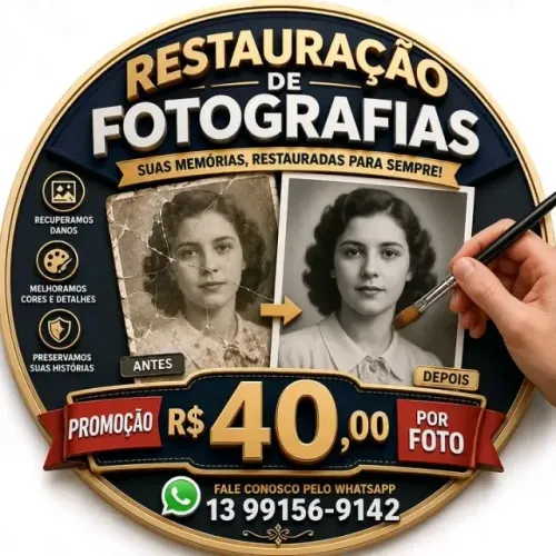 Restauração em Fotografias