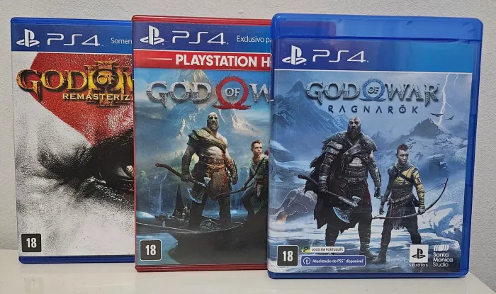 Trilogia God of War (Em Português) - Ps4