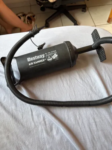 Air hammer (pra encher colchão inflável)