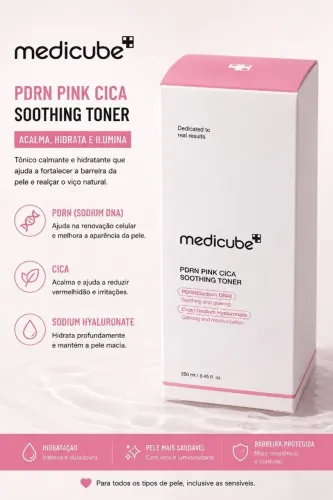 Mediacube PDRN Pink Cica Soothing Toner