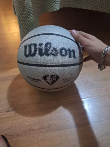 Bola De Basquete Wilson Nba 75th Anniv. Platinum Edition 7