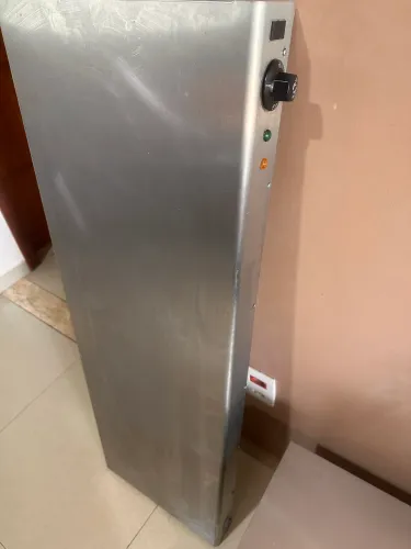 Pista Quente Elétrica em Inox 127V - Excelente Estado