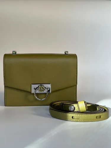 Bolsa Michael Kors Hendrix XS Convertible Crossbody Oregano Original