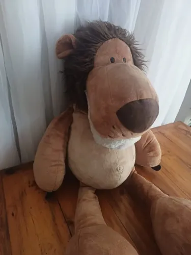 Leão de Pelúcia Macio e Fofo