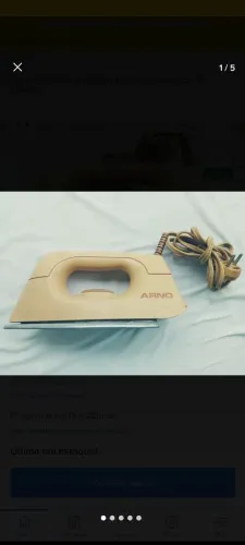Ferro de passar roupa ARNO 