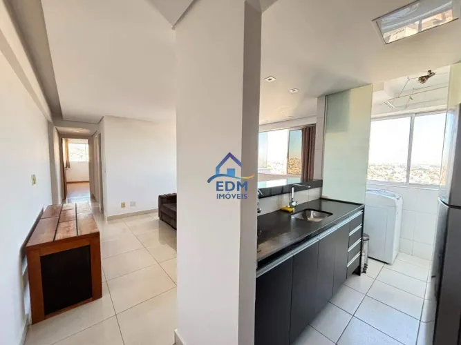 Apartamento semi mobiliado com 2 quartos para alugar no bairro buritis