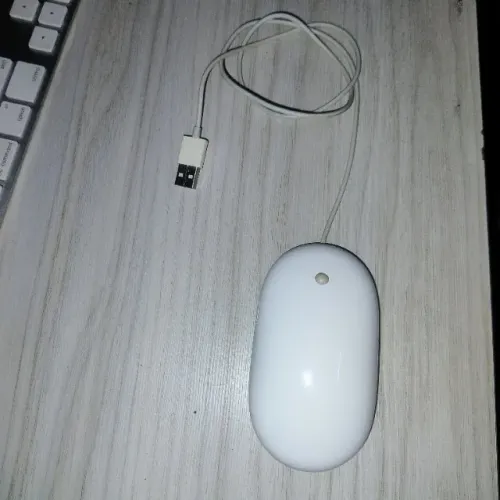 Apple Mighty Mouse USB com Fio Original | Leia a Descrição