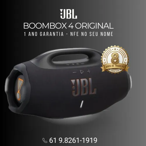 JBL BOOMBOX 4 (ORIGINAL, LACRADA, NF-E)
