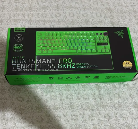 Teclado Razer Huntsman V3 Pro TKL Green Edition (LACRADO)