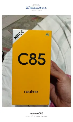 Eu estou vendendo realme c85 prova água tudo ok