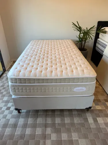 Cama de Viúvo MAXFLEX LÁTEX 1,20 x 2,00 TOP - Entrego!