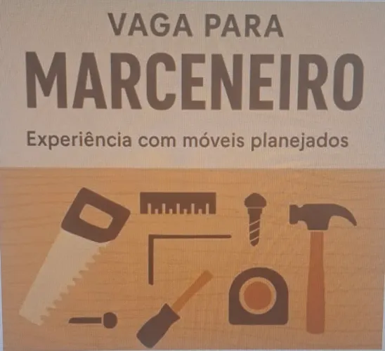 Contrata-se Marceneiro com experiência