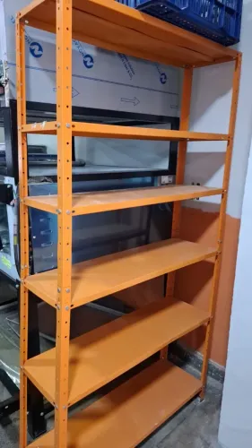 ESTANTE DUPLA FLEX LARANJA