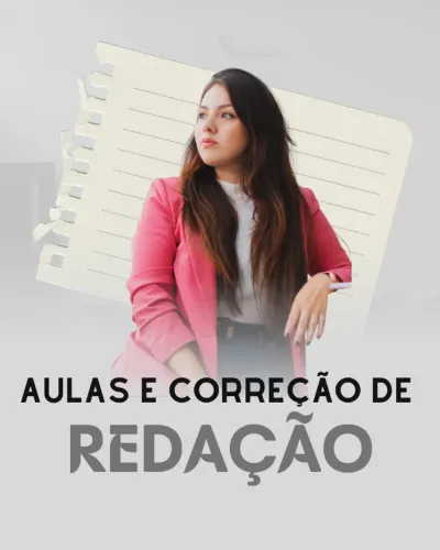 Aulas e correção de redação