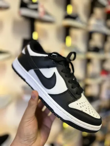 Tênis Nike Dunk Low Panda Unissex Premium Cor: Preto / Disponível 34 AO 43