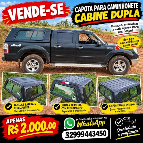 Capota pra caminhonete