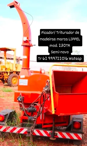 PICADOR/TRITURADOR DE MADEIRAS LIPPEL 230TR