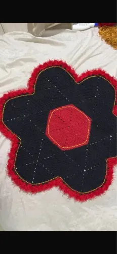 Tapete de crochê grande R$150,00