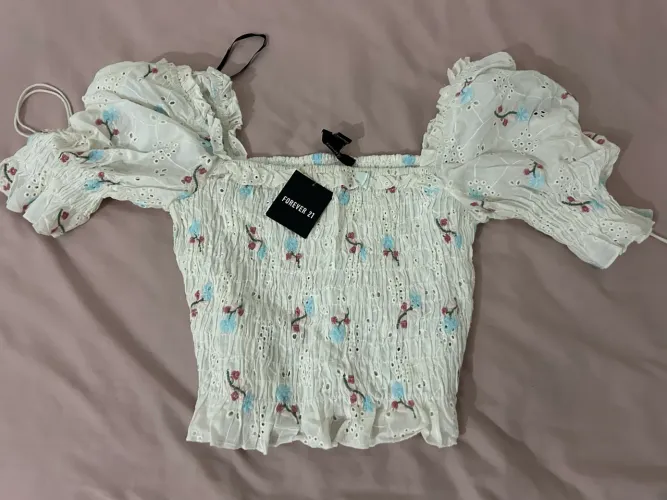 Blusa branca | forever 21| nova com etiqueta