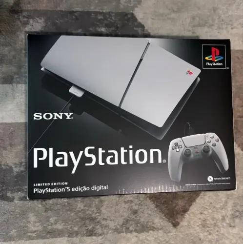 LACRADO Console Playstation 5 Edição Slim Digital Bundle Edição Limitada Do 30º Aniversári