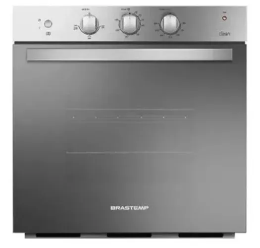 Forno de embutir Brastemp Clean, 77 litros, elétrico, 220V.