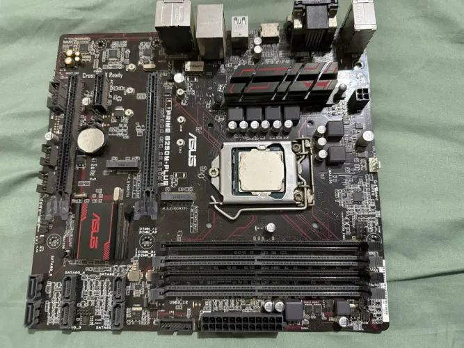 I5 7400 + b250m asus