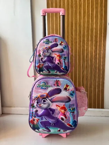 Mochila de rodinhas!