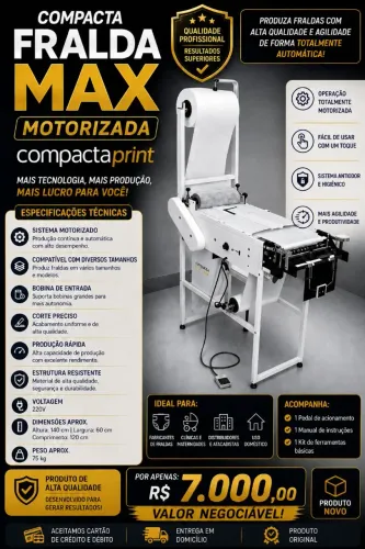Compacta Fralda Max Motorizada