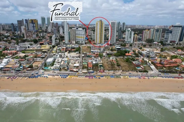Apartamento duplo no Funchal Ponta Negra - com 110,98m