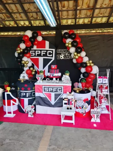 Decoração montada