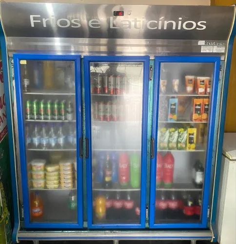 Frizer frios e laticínios 3 portas 