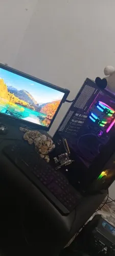 Pc Gamer completo I3-9100, 2T memória, 16GB RAM, Placa de video NVidia GT 610