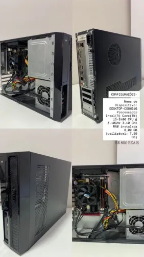 PC Completo Intel Core i5 | 8GB RAM | Pronto para Uso