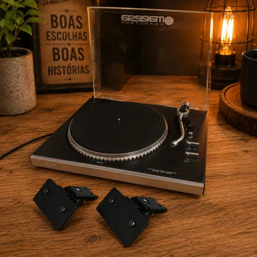 Toca discos Gradiente DD100/200 Q ( Par de dobradiças originais)