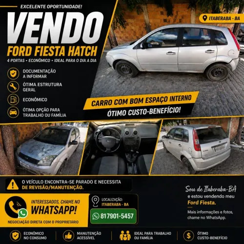 Ford Fiesta 1.0 8V Flex/class 1.0 8V Flex 5P 2008