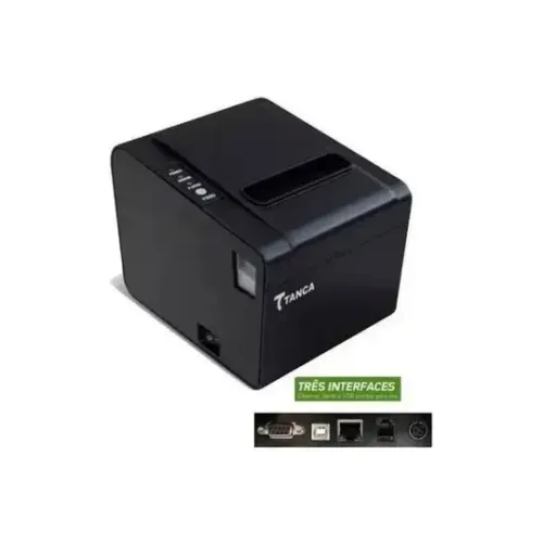 Impressora Térmica Tanca TP-650 USB Ethernet Serial Frete Grátis