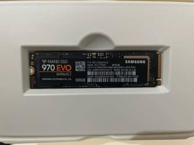 SSD Samsung 970EVO 500GB NVMe M2