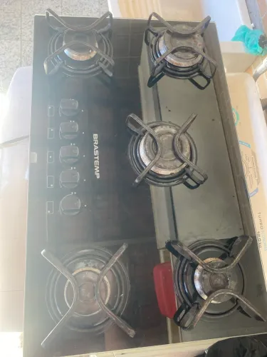 Cooktop 5 Bocas Brastemp Usado