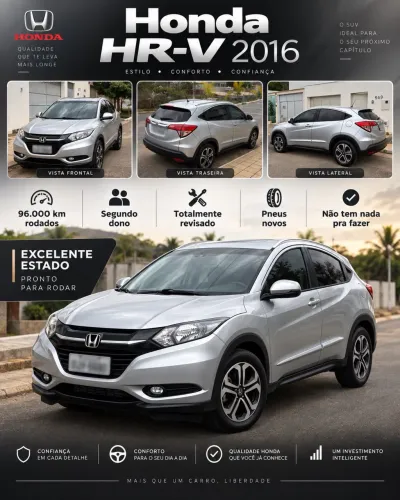 Honda HR-V EXL 1.8 Flexone 16V 5P Aut. 2016