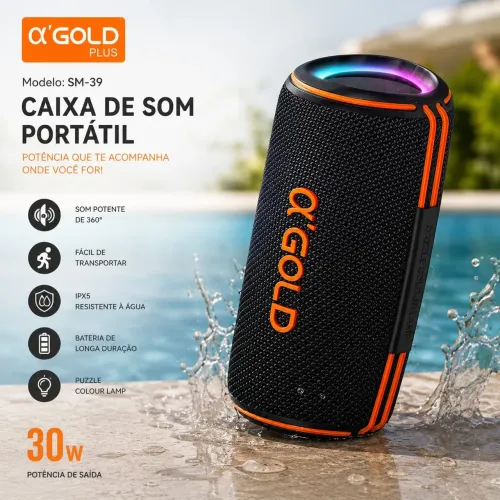 Caixa de som 30w