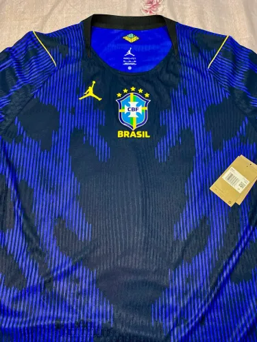 Camisa Brasil Nike Jordan II Jogador Masculino 
