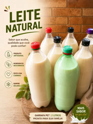 LEITE NATURAL FRESCO 